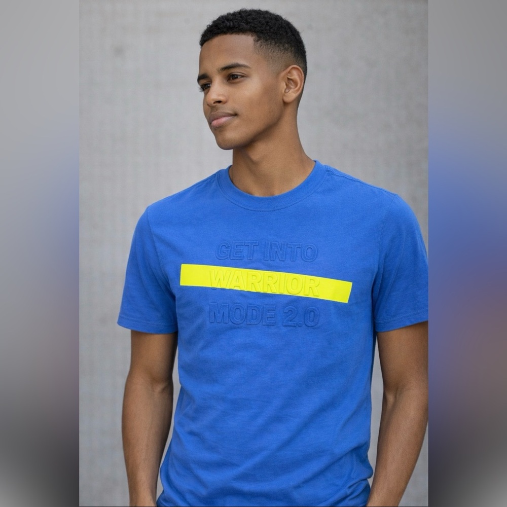 Get Into Warrior Blue T-Shirt